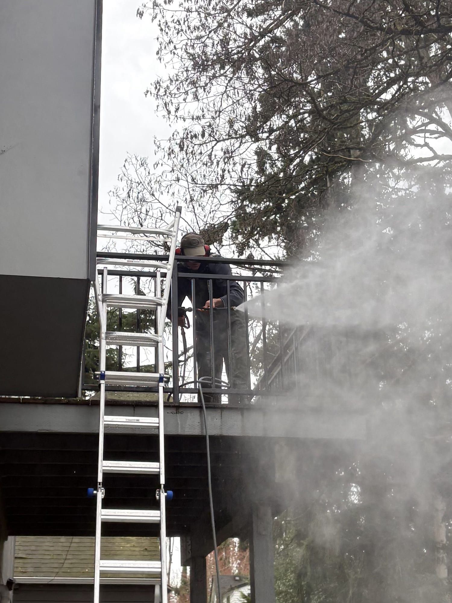 Rainlife Washing job in progress